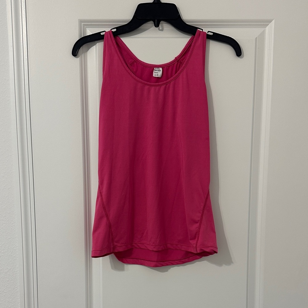 Women's Pink Workout Tank Top